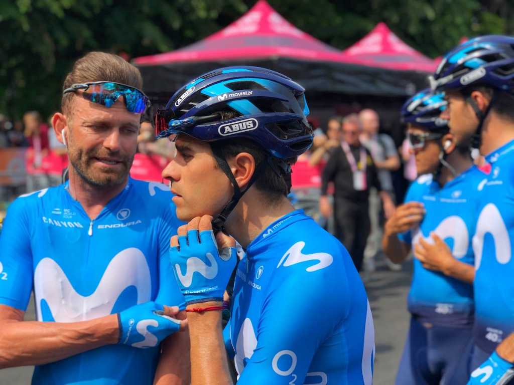 Mikel Landa - Giro de Italia 2019 etapa 14 - Ph. Movistar Team - Escarabajos Colombianos