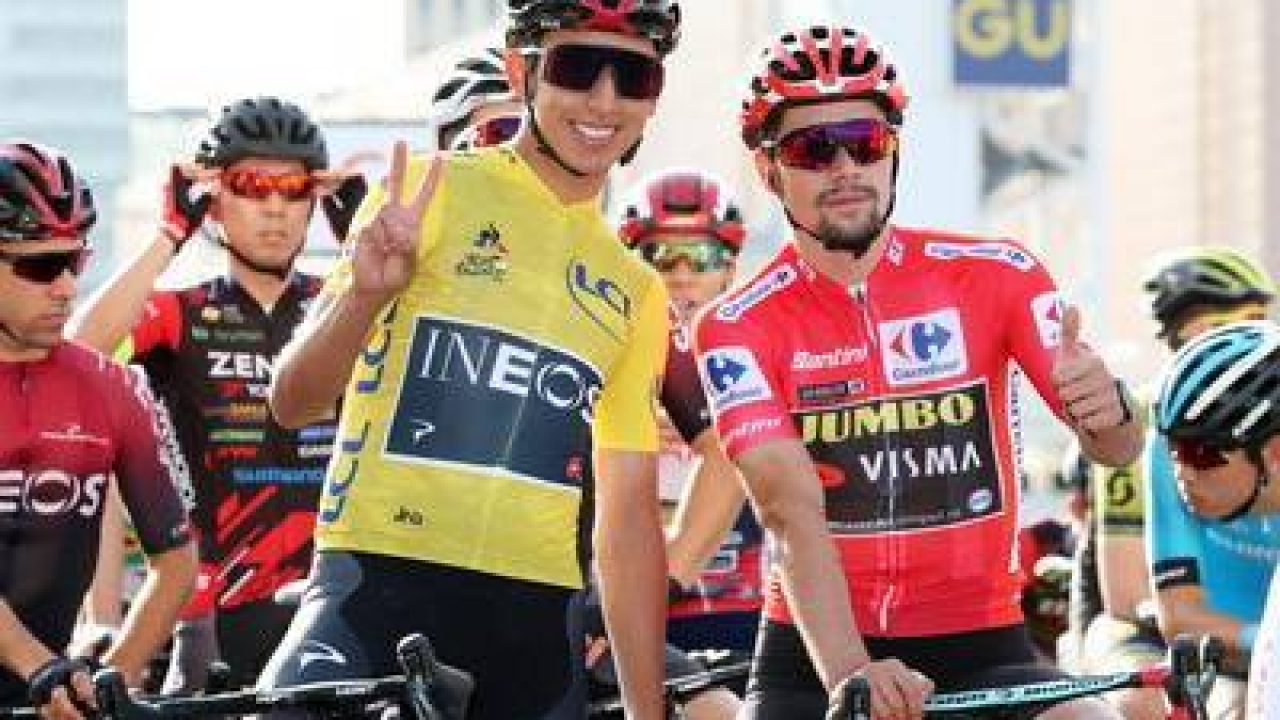 ✓ Egan Bernal vs Primoz Roglic round 1 en el Tour de l'Ain 2020