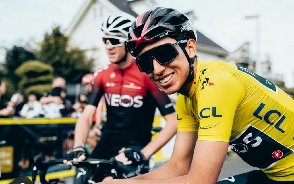 Egan Bernal ciclistas europeos
