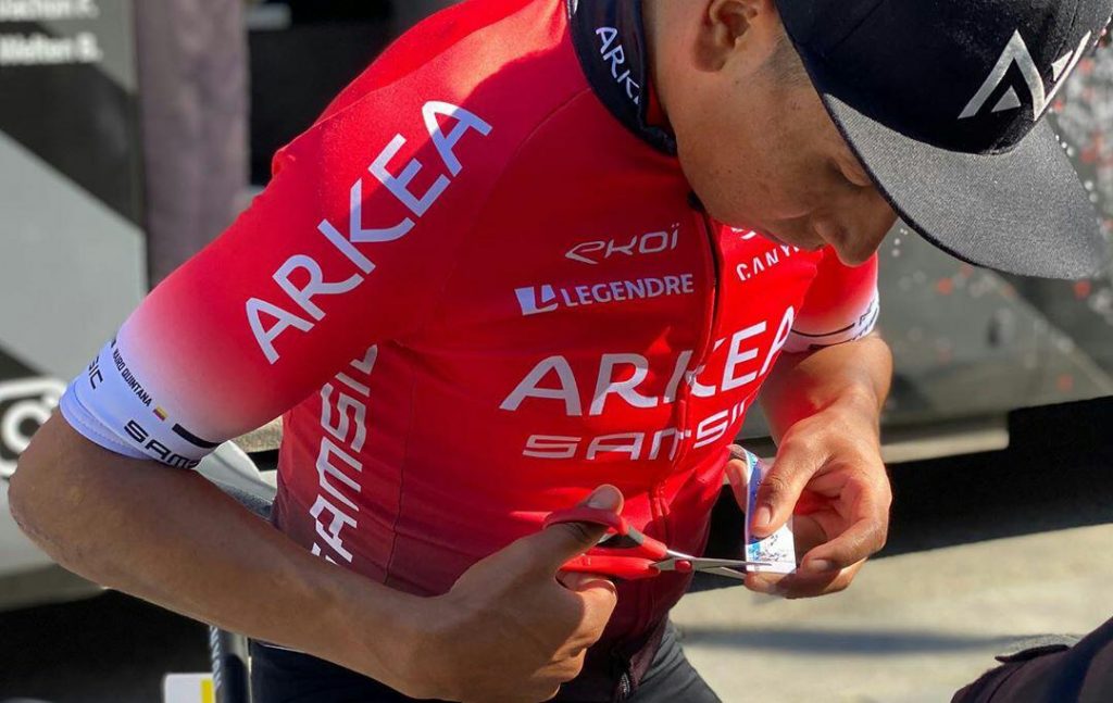 Nairo Quintana cuenta detalles de su entrenamiento en casa