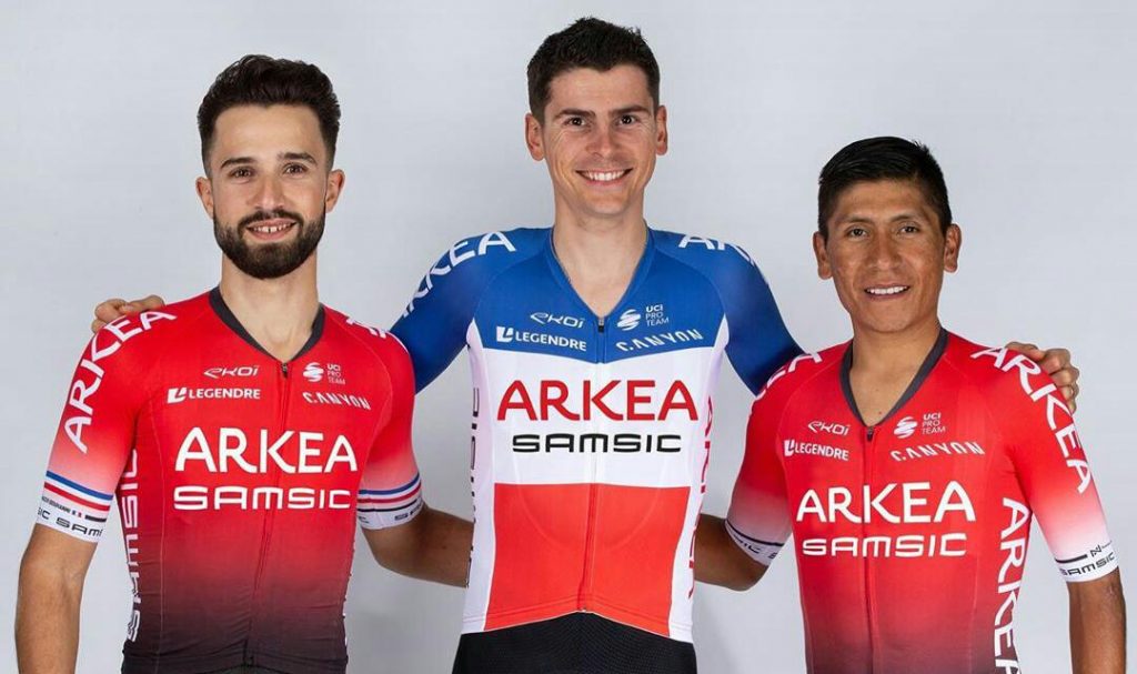 Arkea Samsic de Nairo, reacciona a nuevas fechas del Tour de Francia 2020