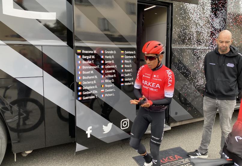 Nairo Quintana con el Arkea Samsic