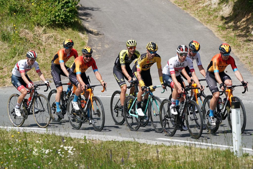 Campeonato Nacional Eslovenia Pogacar Roglic - photo: Federación Eslovena de ciclismo - ciclismoclombiano.com