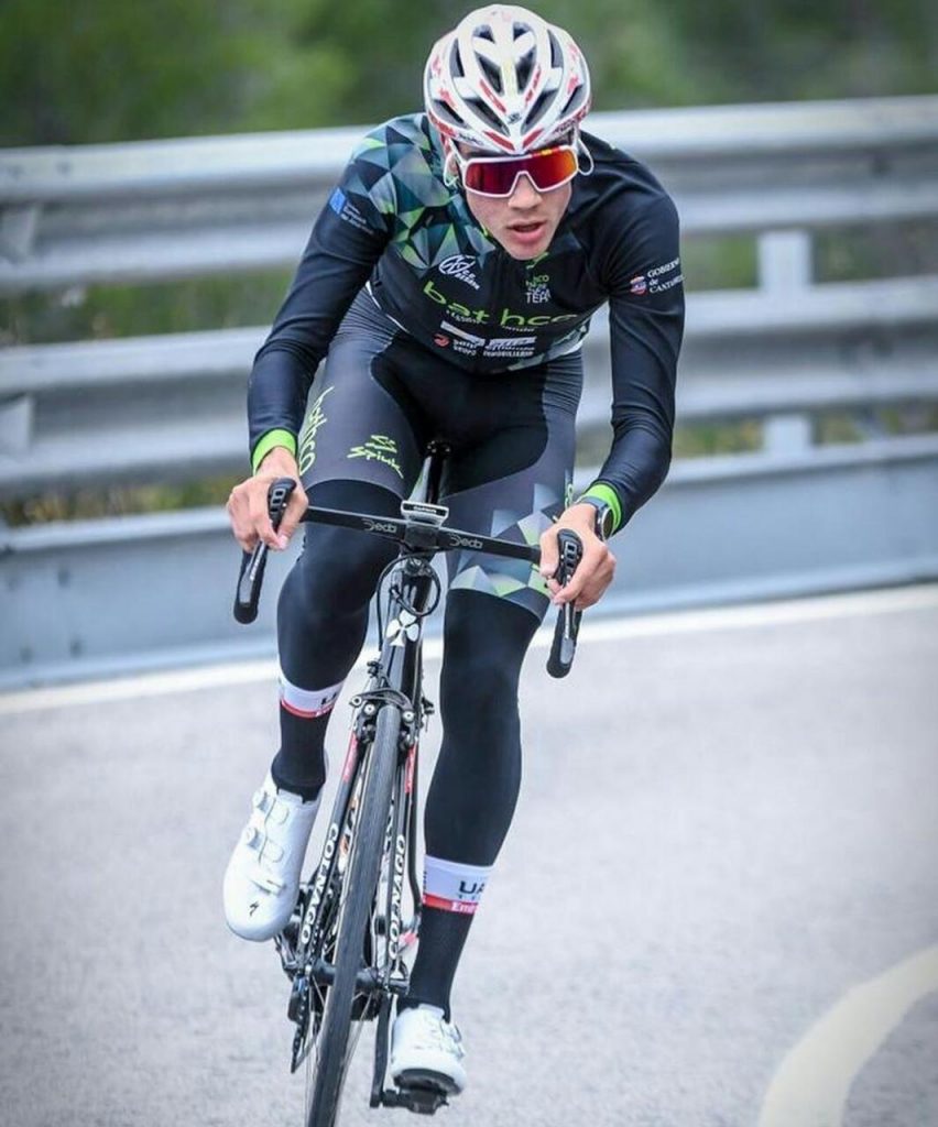 Él es la joven promesa del ciclismo español que sueña con el Tour Francia