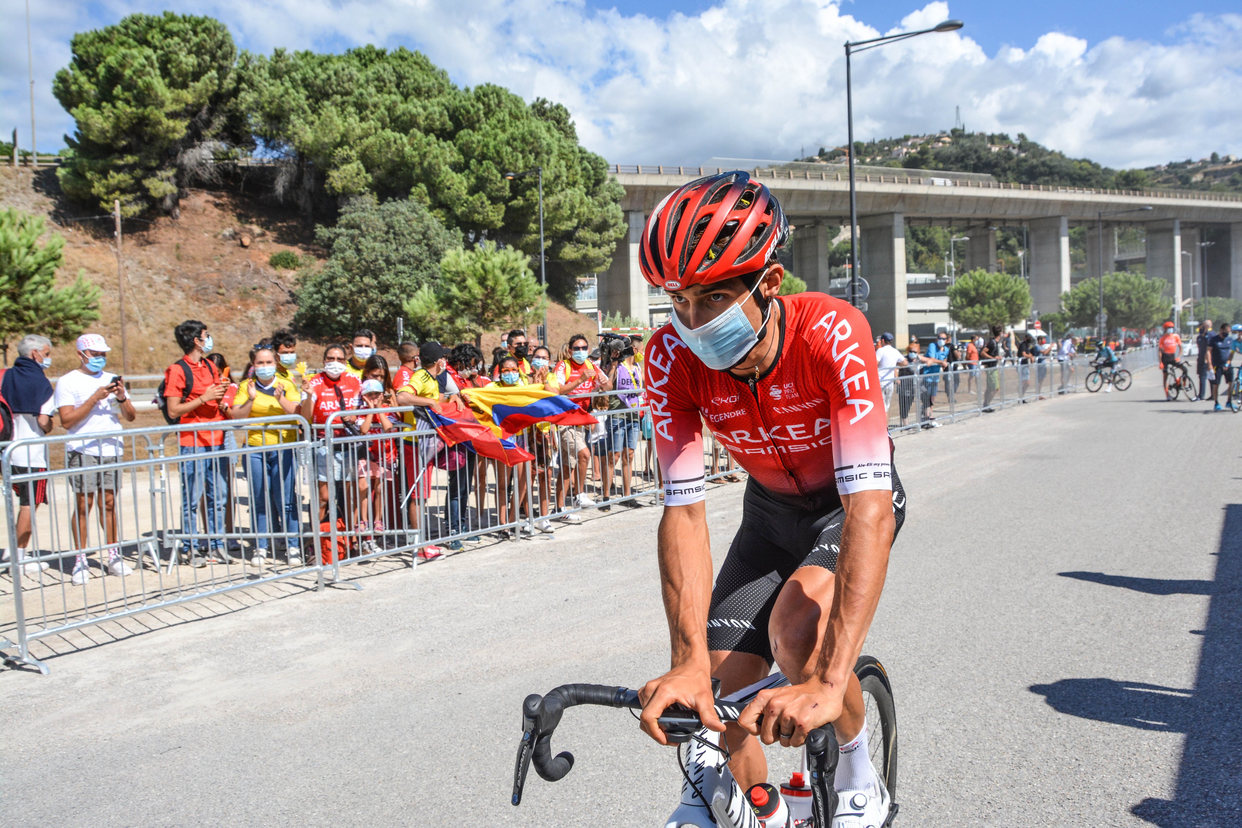 Colombianos en el Tour de Francia 2020 con el Arkea Samsic - ph. Arkea Samsic - www.ciclismocolombiano.com 2