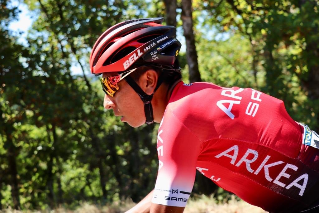 Nairo Quintana Tour l'Ain 2020 - ph. Arkea Samsic - ciclismocolombiano.com
