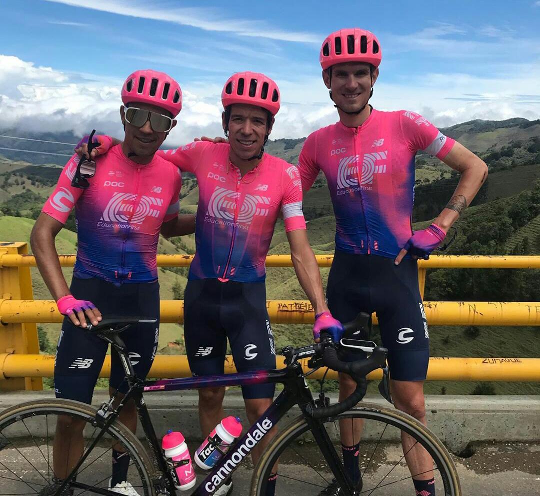 urán gregario tour 2020 - Ph: Tejay van Garderen instagram - www.ciclismocolombiano.com