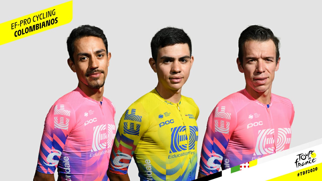 Nuevo colombianos top 10 tras etapa 7 en Tour de Francia 2020