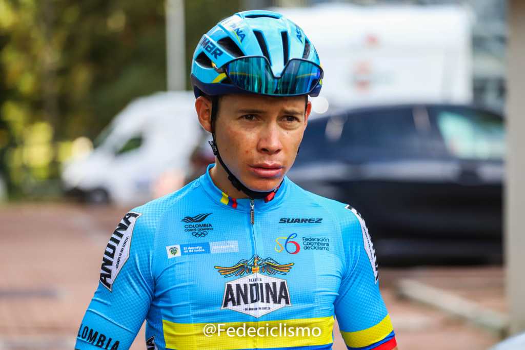 López prueba ruta élite Mundial Imola 2020 - ph. Fedeciclismo www.ciclismocolombiano.com