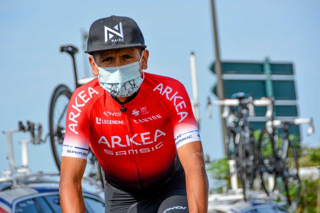 Nairo Quintana Tadej Pogacar etapa 21 Tour de Francia 2020 - ph. Arkea Samsic - www.ciclismocolombiano.com
