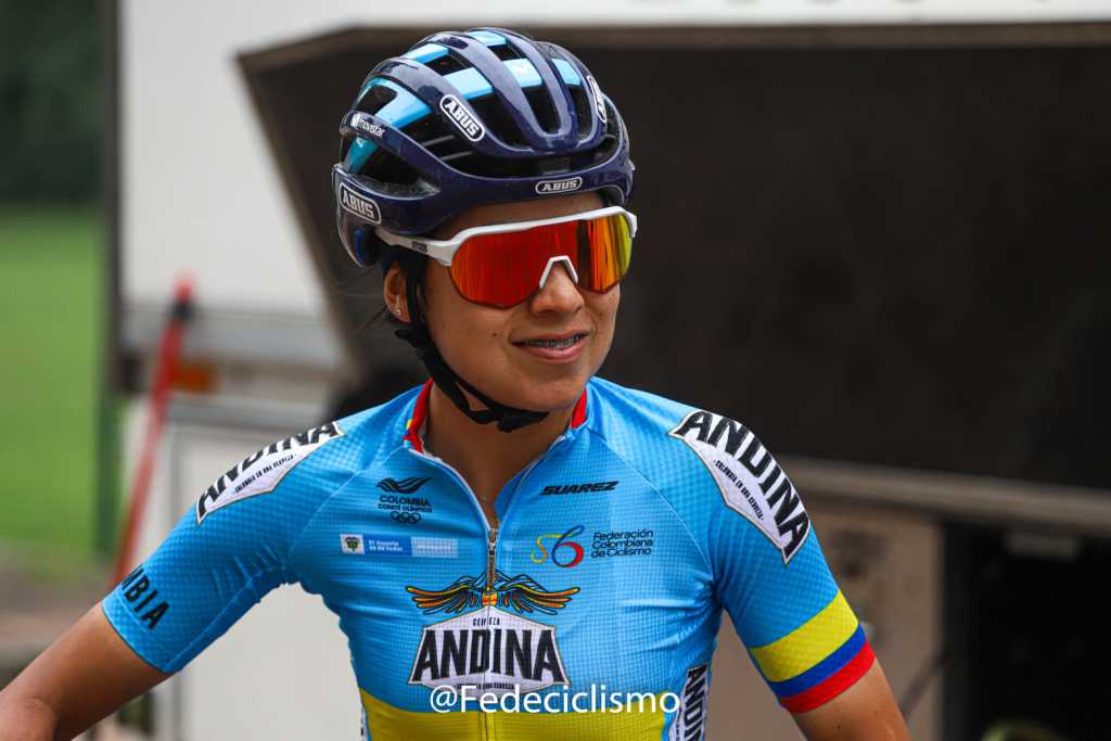 Paula Patiño Mundial Imola 2020 ph. Fedeciclismo - www.ciclismocolombiano.com