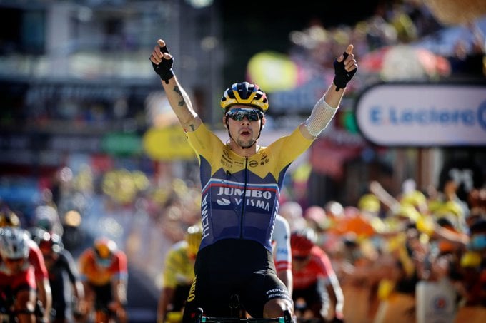 Roglic envía advertencia sobre la etapa 17 del Tour de Francia 2020