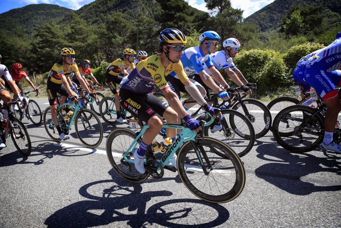 Roglic mensaje Tour Francia 2020  - Jumbo Visma - www.ciclismocolombiano.com 