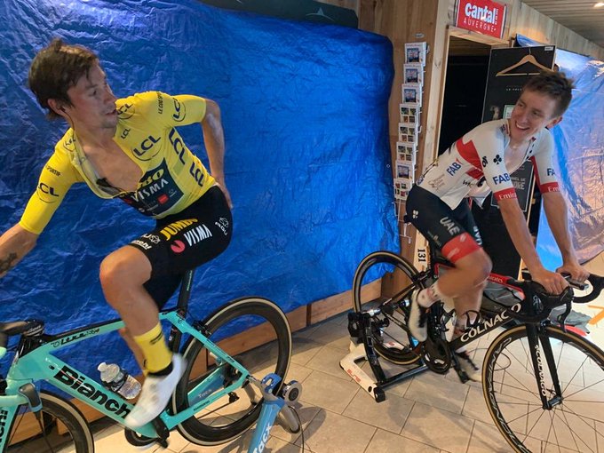 Roglic sensación luchar con colombianos Tour de Francia 2020
