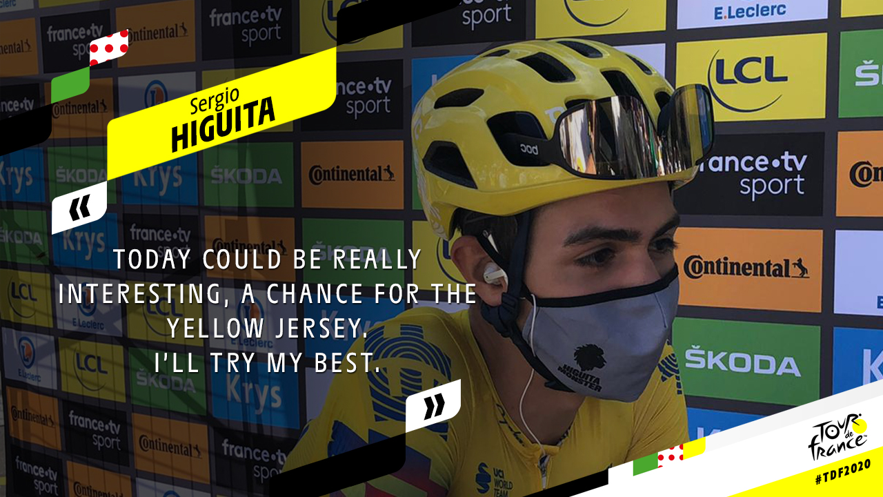Sergio Higuta ilusiona Colombia etapa 4 del Tour de Francia 2020- Ph: Le Tour-www.ciclismocolombiano.com