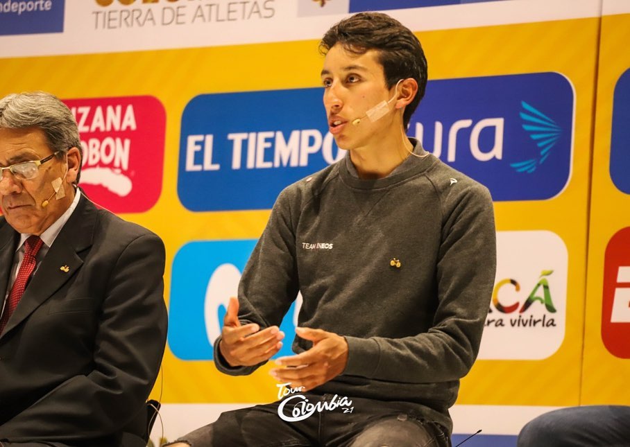 Egan Bernal defensa lluvia de mensajes de apoyo