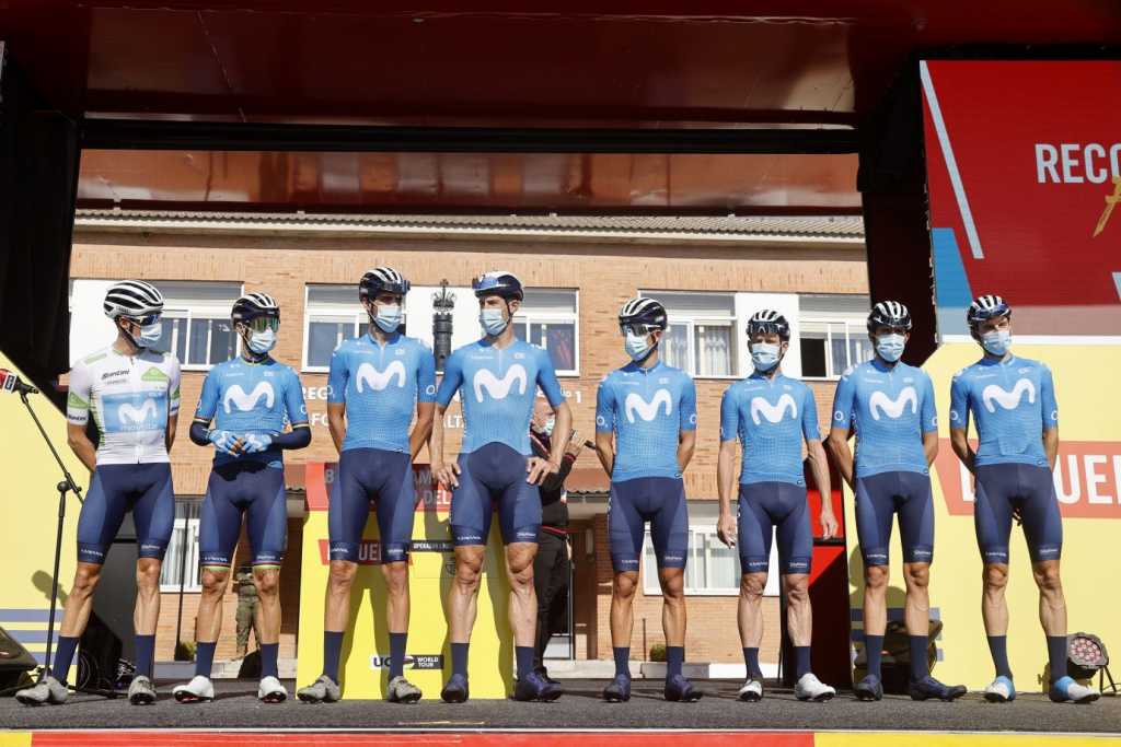Movistar Team juego Primoz Roglic Richard Carapaz