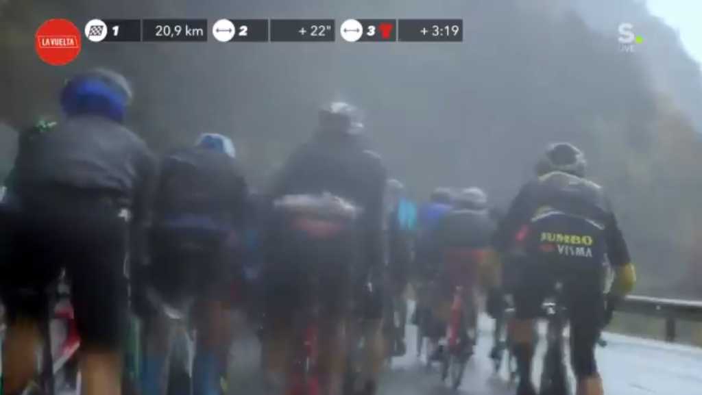 Roglic etapa 6 Carapaz Vuelta a España 2020