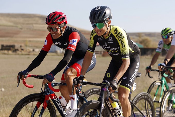 Richard Carapaz Esteban Chaves Vuelta a España 2020 etapa 9