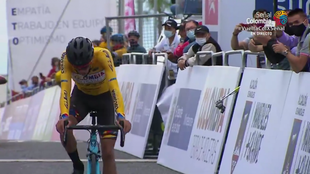 Camargo final etapa 7 Vuelta a Colombia 2020