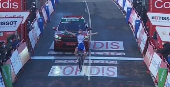 Gaudu Etapap 17 Vuelta a ESPAÑA 2020