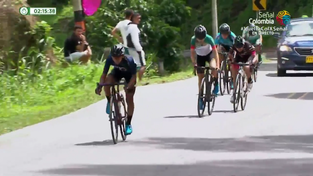 Jennifer Ducuara ganadora etapa 4 Vuelta a Colombia Femenina 2020