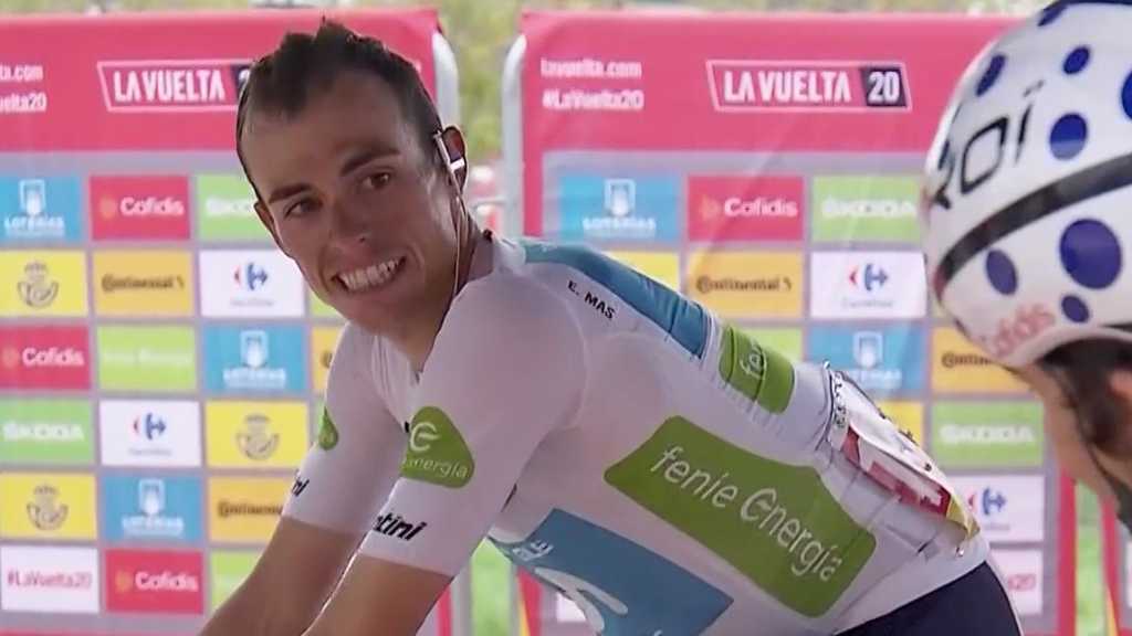 Enric Mas Vuelta a España 2020 Primoz Roglic etapa 17