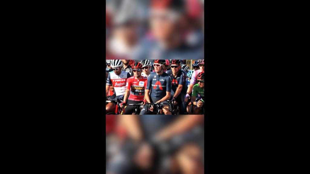 Froome al frente del pelotón desafía jueces Vuelta a España 2020