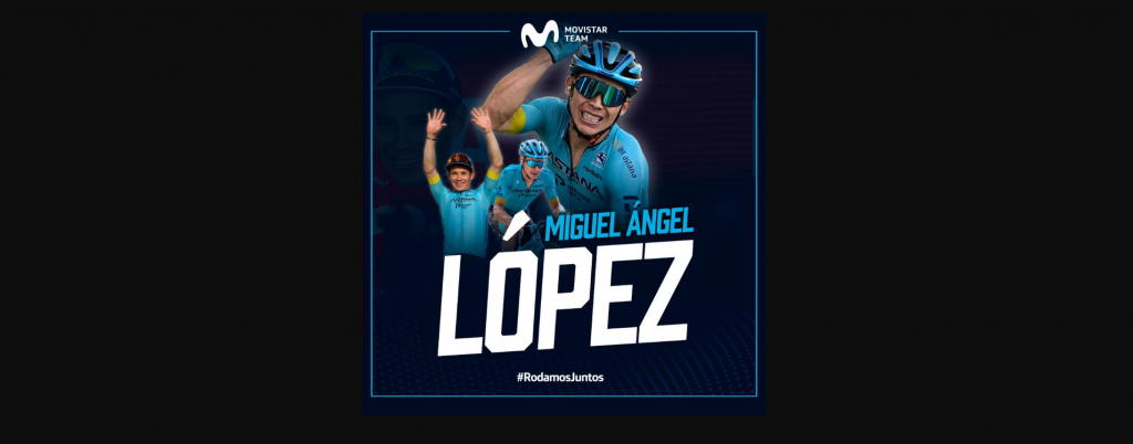 López razón Movistar Team Unzué