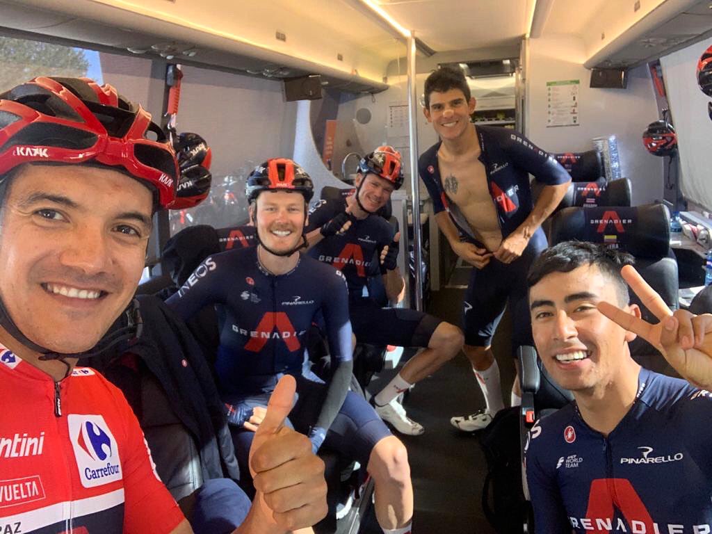 Carapaz avisa Roglic contrarreloj etapa 13