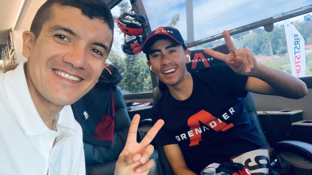 Richard mensaje camiseta roja Vuelta a España 2020