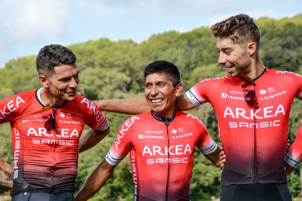 Nairo Quintana evento Arkea