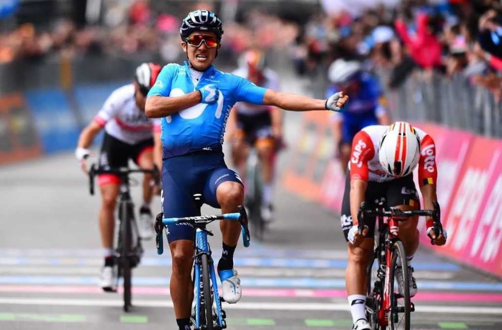 Carapaz reemplazo Movistar Team