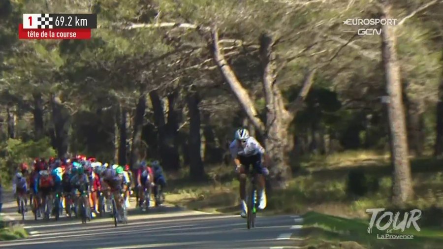 Julian Alaphilippe arranconazo Tour de la Provence 2021