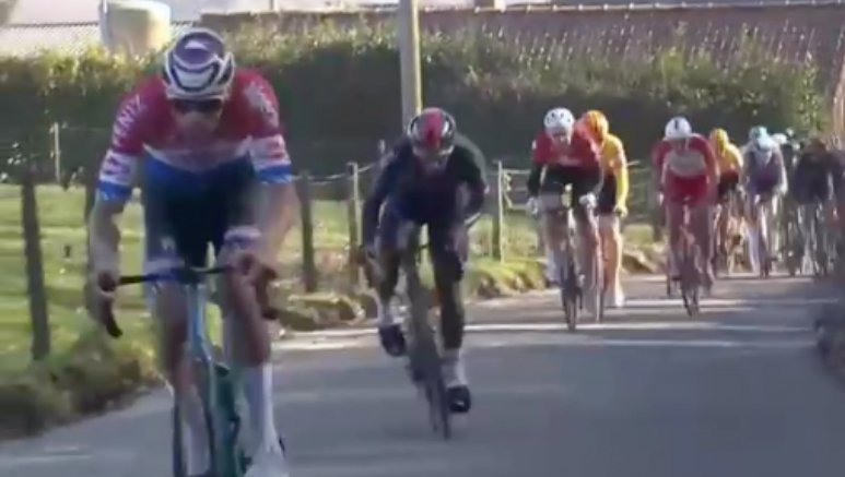 arrancón Van der Poel Kuurne 2021