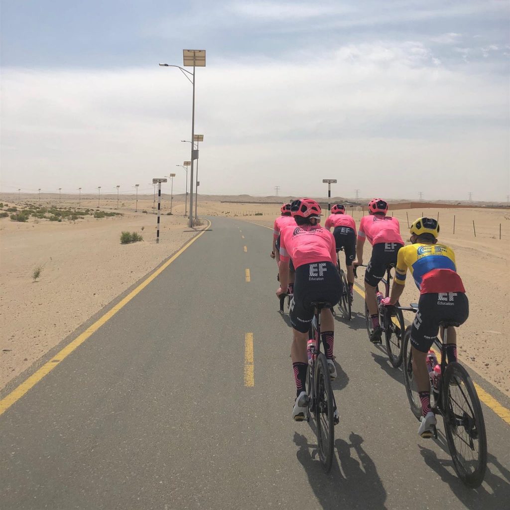 UAE Tour etapas 2021 EF recorridos
