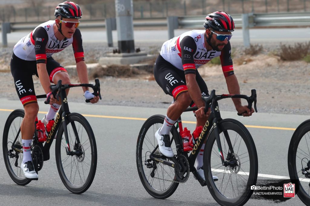 Pogacar Gaviria etapa 6 UAE Tour 2021