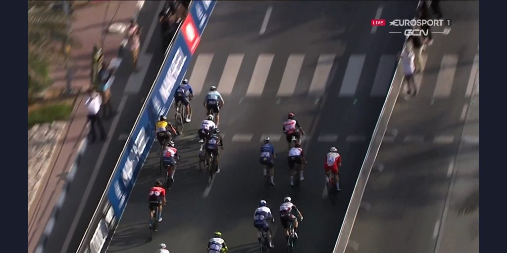 UAE Tour 2021 etapa 4 Fernando Gaviria embalaje