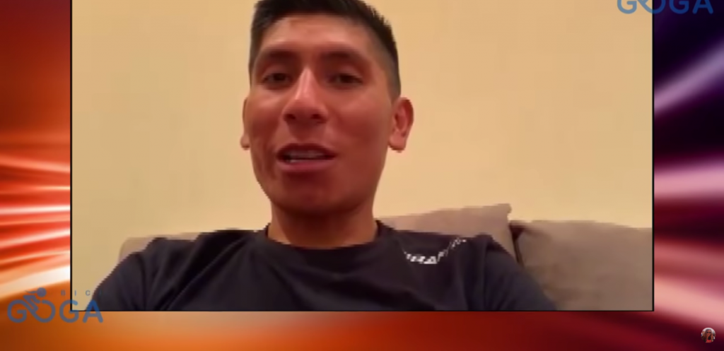 Nairo Quintana Goga primera carrera 2021
