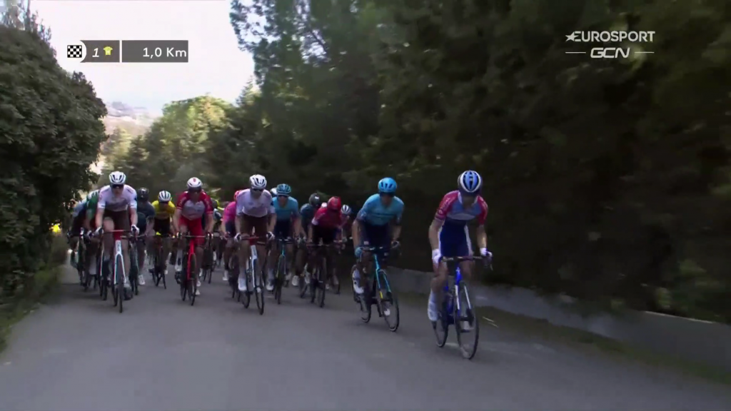 Nairo repecho etapa 2 Tour Alpes Marítimos 2021