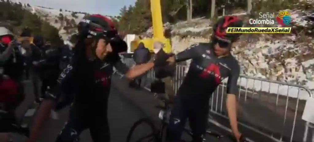 Egan Bernal Iván Sosa amistad Provence