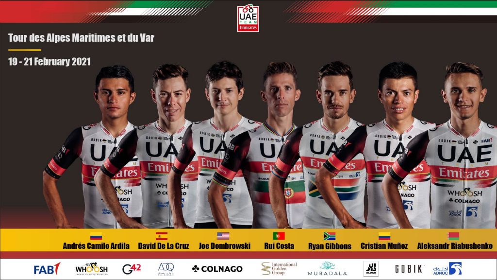 UAE Team Emirates Alpes Marítimos 2021