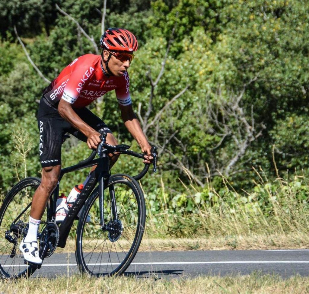 Nairo sprint montaña entrenaba