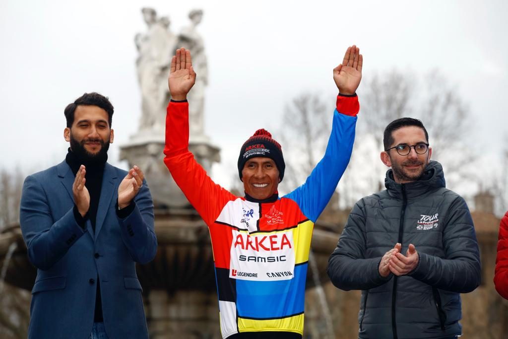 Nairo Quintana promedio CG mejores pelotón