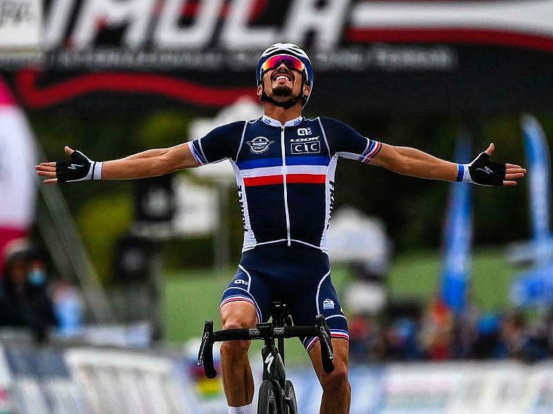 Alaphilippe complicado campeón del mundo