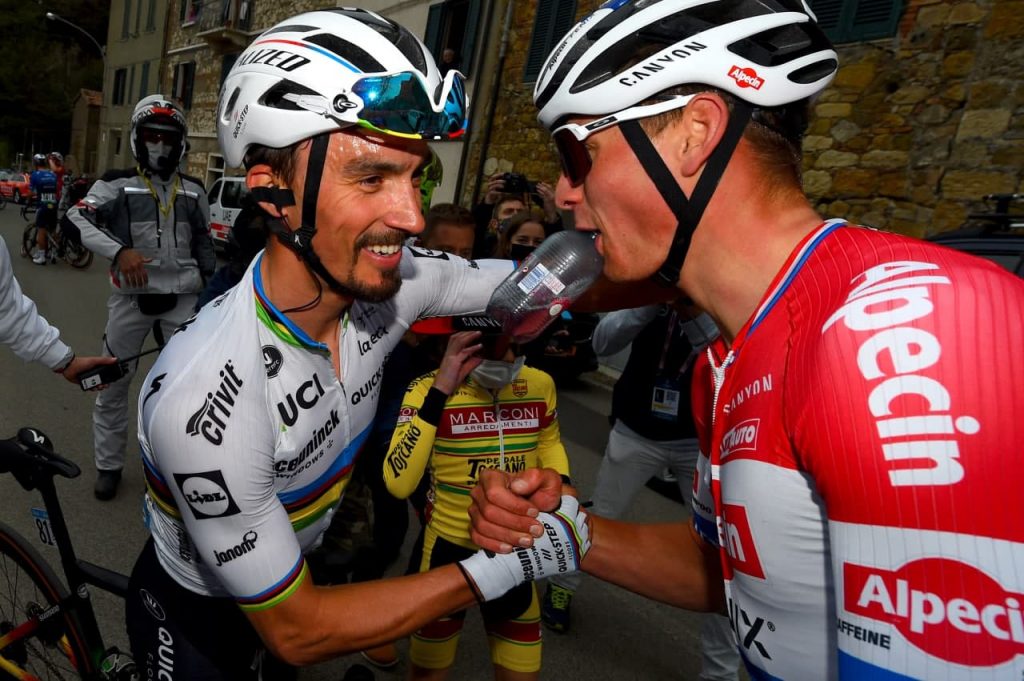 Milano Sanremo 2021 EN VIVO Julian Alaphilippe Van der Poel