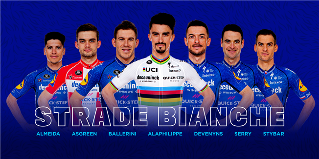 Alaphilippe equipo Strade Bianche 2021