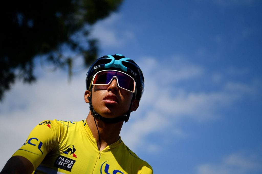 Egan bernal colombiano Strade Bianche 2021