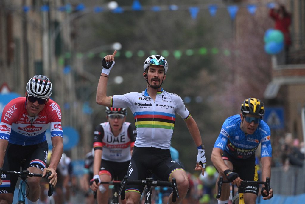 Julian Alaphilippe avisa Milano Sanremo 2021