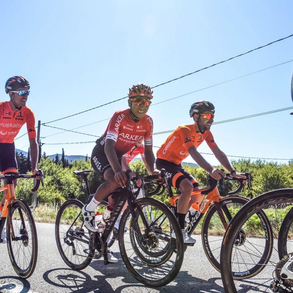 Gran trabajo Arkea Samsic Nairo Quintana Vuelta a Cataluña 2021